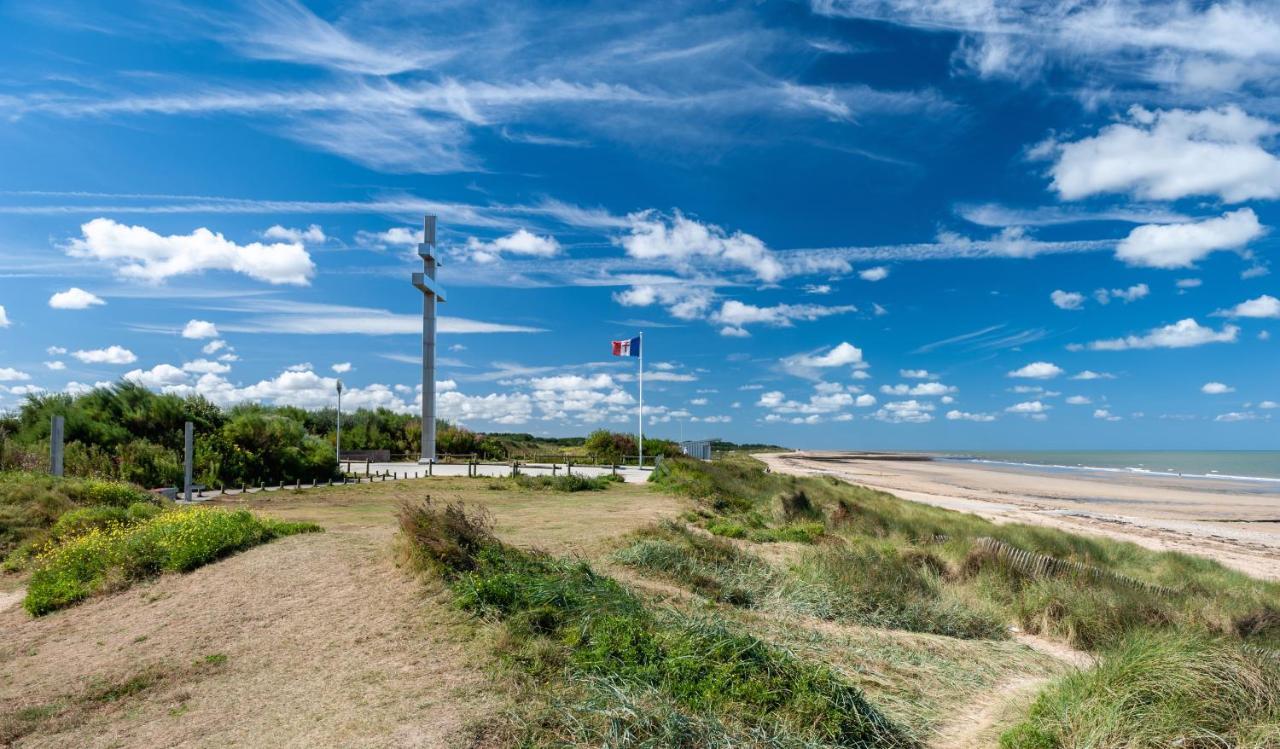 Appartement, Duplex A 500M De La Mer Avec Balcon Courseulles-sur-Mer Exterior foto